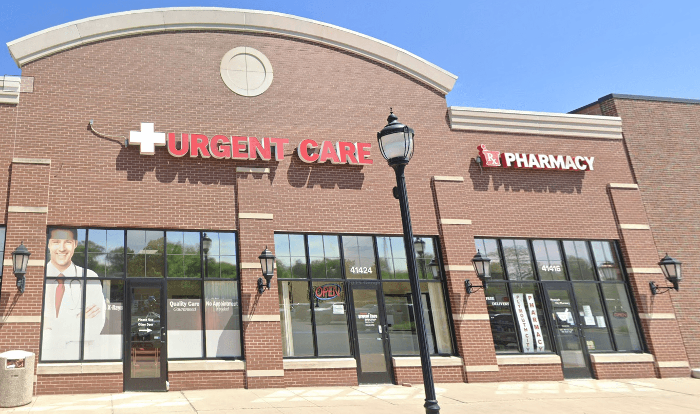 Plymouth Urgent Care location